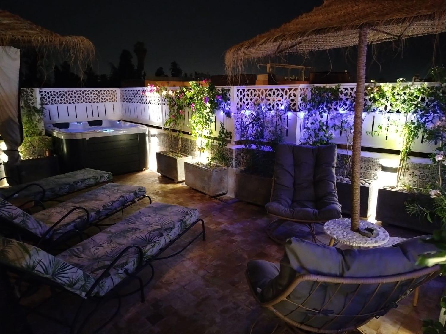 מרקש Riad & Spa Sous Le Soleil Chez Jerome Et Pamela Ch Zen מראה חיצוני תמונה