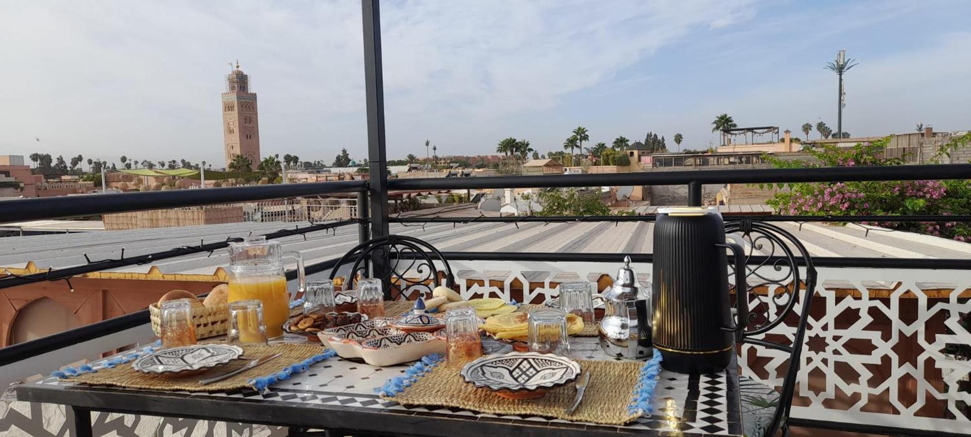 מרקש Riad & Spa Sous Le Soleil Chez Jerome Et Pamela Ch Zen מראה חיצוני תמונה